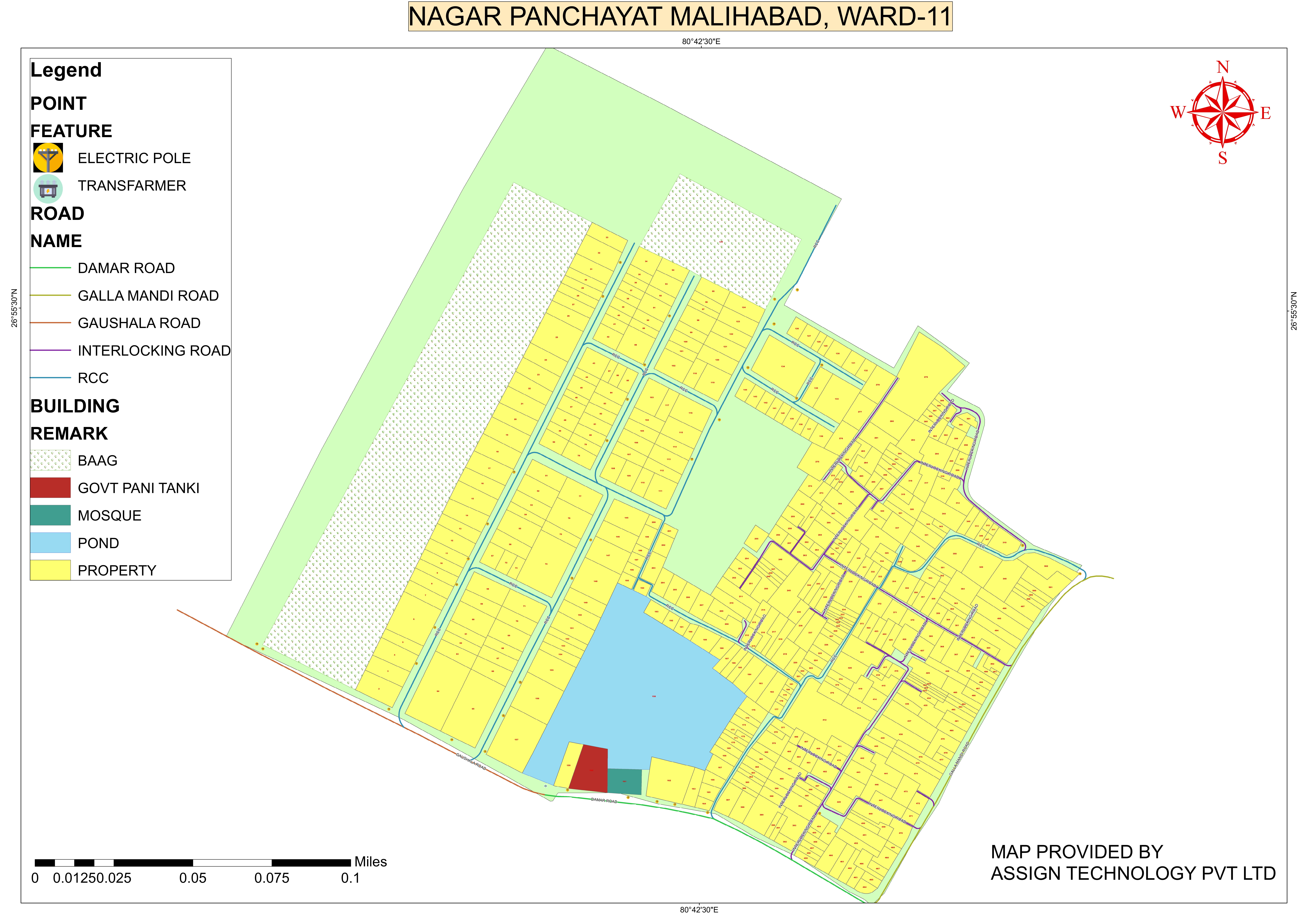 Map of Ward 1